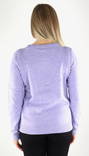 Vila Tröja Ril o-neck sweet lavender - Stickat för damer - 132671 - 2