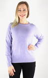 Vila Tröja Ril o-neck sweet lavender - Stickat för damer - 132671 - 1