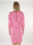 Vila naisten Mekko Ninny 3/4 pinkki/valkoinen - Mekot ja tunikat - 136581 - 2