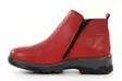 Ilves vida läst ankelboots för dam 2387-D nappa röd - Stövletter och kängor för damer - 136851 - 2