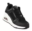 Skechers damsneakers 177526/BLK UNO WEDGE - ALLT FINT svart - Skechers sneakers - 138681 - 1