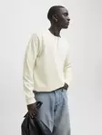Jack&Jones herrskjorta JJEDOVER Henley antikvit/melange - Tröjor för herrar - 138931 - 1
