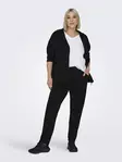 Only Play Curvy pluskoon collegehousut Melina Life Slim musta - Naisten urheiluhousut - 138941 - 2
