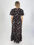 Vila naisten mekko Mathilde ank musta/kuviollinen - Mekot ja tunikat - 140941 - 2