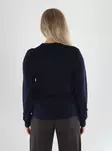 Aware by Vero Moda Tröja LS O-NECK ull night sky - Stickat för damer - 141471 - 2
