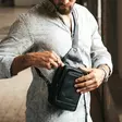 Chesterfield nahkalaukku Riga C58028400 musta - Käsilaukut - 140611 - 2