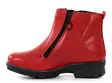 Ilves ankelboots i läder för damer 8292-D XXL röd - Stövletter och kängor för damer - 137361 - 2