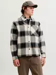 Jack&Jones JJEJACKSON ÖVERSKJORTA cloud dancer/rutig - Skjortor för herrar - 141531 - 1