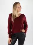 JDY naisten neule New Megan Pullover cabernet - Naisten neuleet - 139071 - 1
