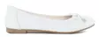 Migant aitonahkaiset ballerinat A921-98 valkoinen - Ballerinat - 140731 - 1