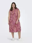 Only Carmakoma pluskoon Mekko Nova fuksia/kuviollinen - Mekot ja tunikat - 138141 - 1