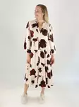 Only Mekko Milana 3/4 beige/kukkakuvio - Mekot ja tunikat - 141301 - 1