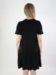 Pieces puuvillainen mekko Disso O-Neck musta - Mekot ja tunikat - 140681 - 2