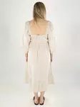 Vero Moda luomupuuvillainen mekko Dicthe beige - Mekot ja tunikat - 141021 - 2