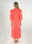 Vero Moda Mekko Pretty 3/4 Long koralli - Mekot ja tunikat - 138051 - 2