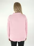 Vero Moda naisten palmikkoneule Sveacable Pullover vaaleanpunainen - Naisten neuleet - 136951 - 2