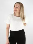 Vero Moda naisten t-paita Nomi SS valkoinen - Naisten T-paidat - 137871 - 1