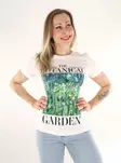 Vero Moda dam t-shirt vit / the botani - T-shirts för damer - 136351 - 1