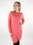 Vero Moda neulemekko Doffy O-Neck koralli - Naisten neuleet - 137431 - 1