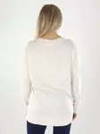 Vila naisten neule Claudie v-neck beige - Naisten neuleet - 141811 - 2