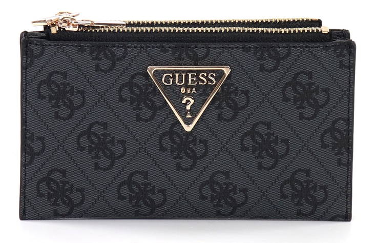 Guess Lompakko Laurel slg zip coal logo - Lompakot - 135051 - 1