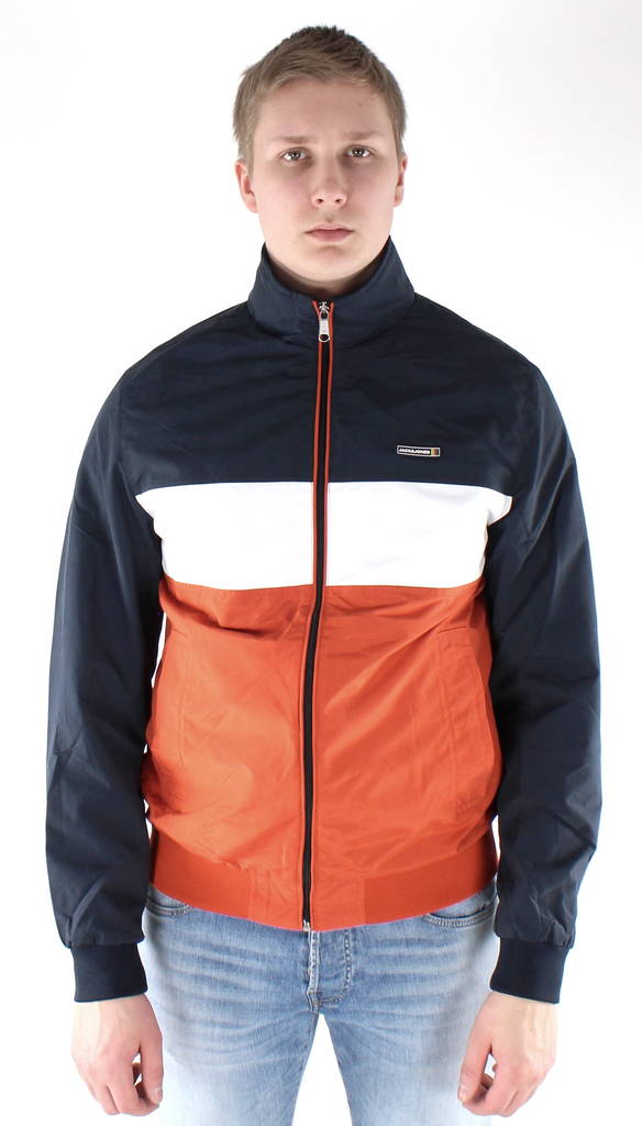 Jack&Jones Takki Flint chili/blocking - Miesten takit - 125601 - 1