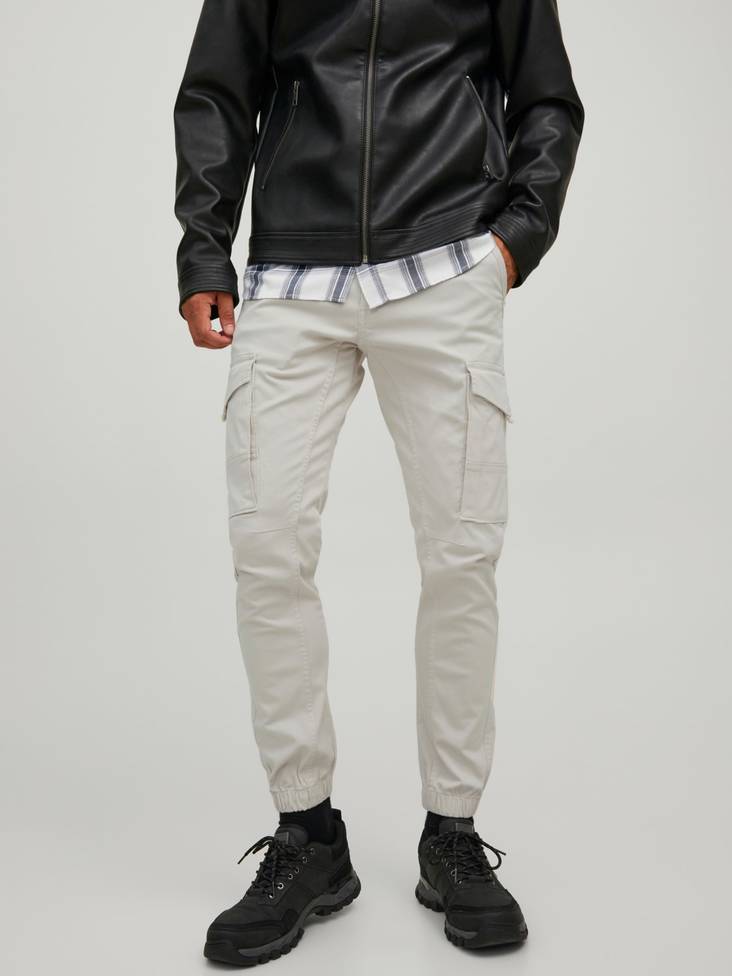 Jack&Jones miesten reisitaskuhousut Paul moonbeam - Miesten housut - 135191 - 1