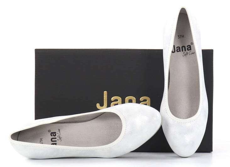 Jana Pumps 22477-20 191 vit/silver - Klackskor och pumps - 135071 - 1
