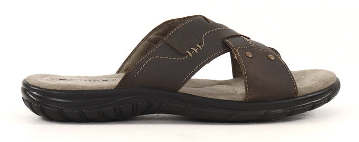 Natura Pistokkaat Phillip 8882 ruskea - Miesten sandaalit - 128621 - 1