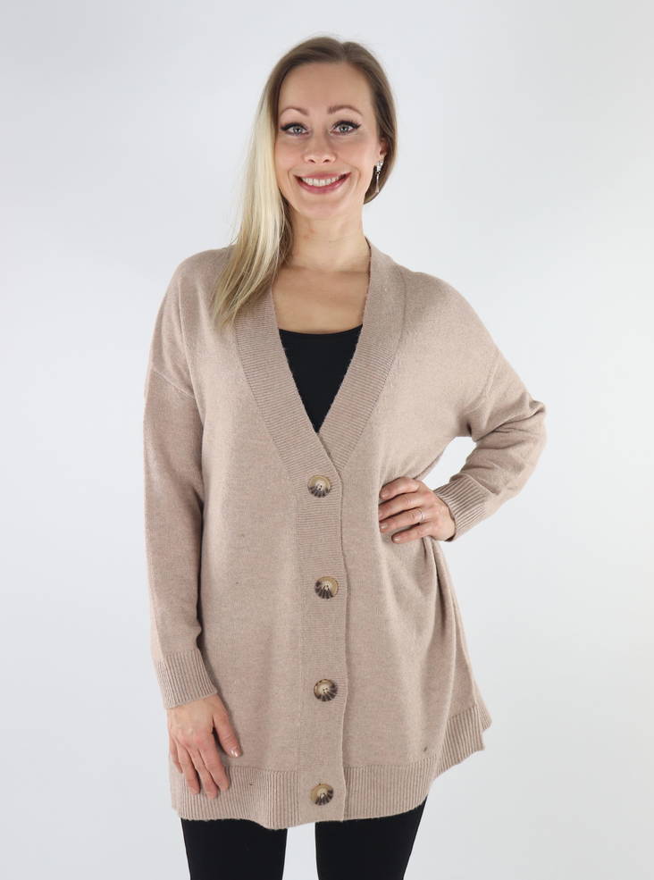 Only Gabriel naisten neuletakki beige - Naisten neuleet - 134801 - 1