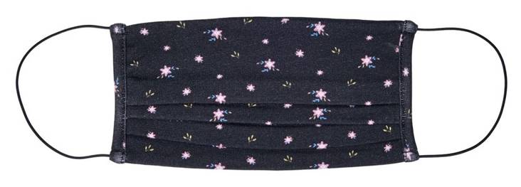 Only Tygmask Hope mörkblå/ditsy flow - Halsdukar för damer - 127871 - 1