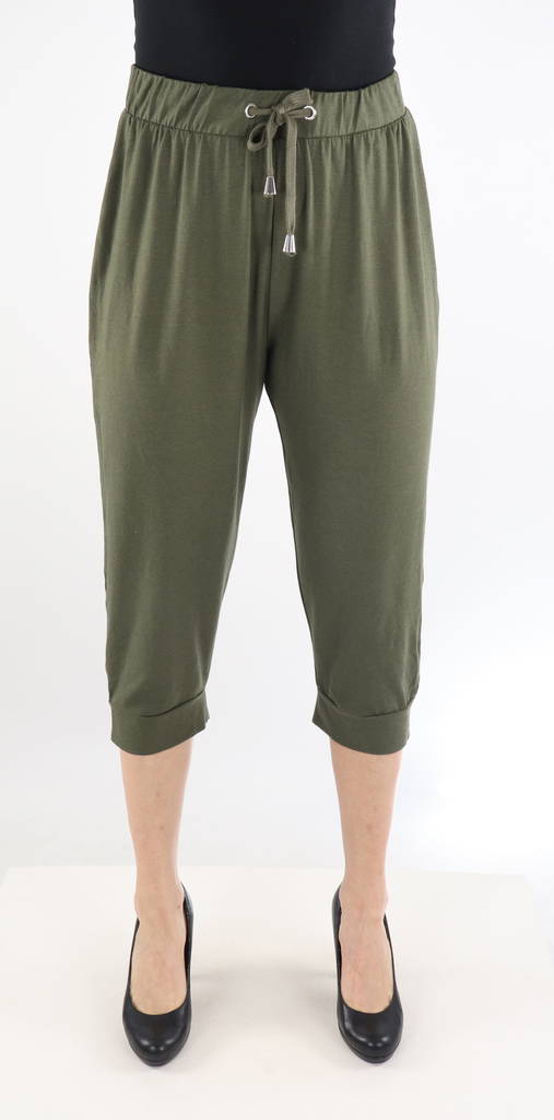 Only naisten caprit Moster grape leaf - Naisten shortsit ja caprit - 131231 - 1