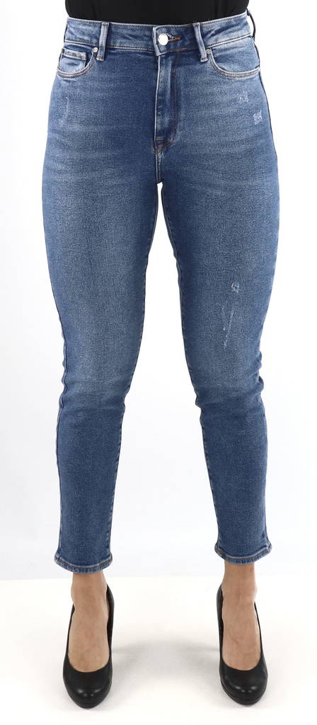Only stretchiga dam jeans, hög midja Emily stretch hw blå - Jeans för damer - 128971 - 1