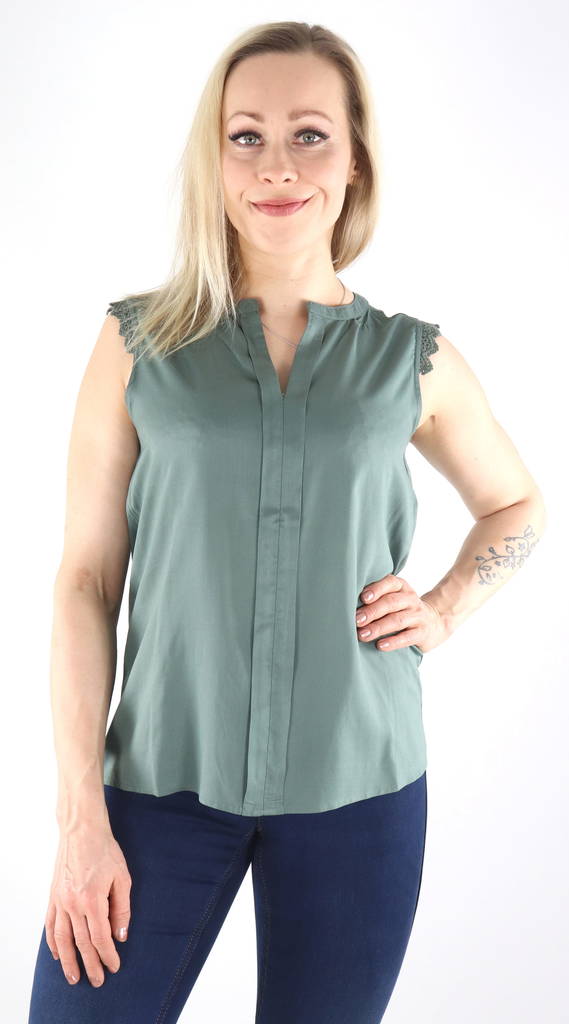 Only naisten toppi Kimmi balsam green - Naisten topit - 133201 - 1