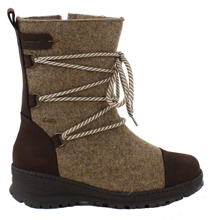 Pomar naisten Gore-tex huopanilkkurit Koli sand felt - Naisten nilkkurit - 132061 - 1