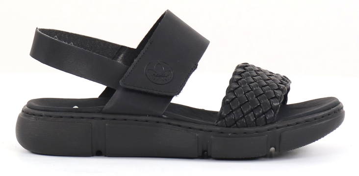 Rieker Sandaler 68983-00, svart - Rieker sandals - 130761 - 1