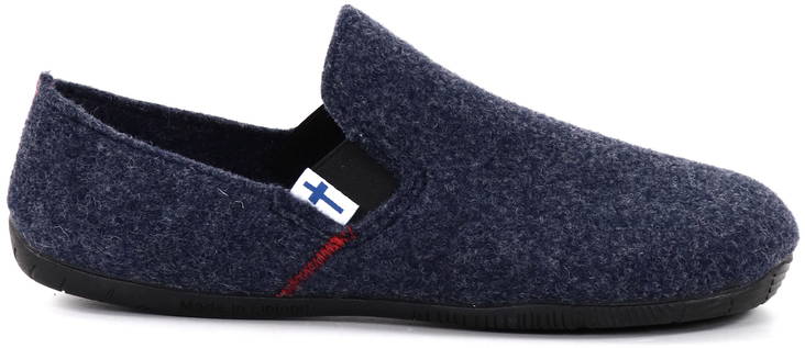 Suomi Kenkä lampaanvilla tossut Koli siniharmaa - Naisten aamutossut - 129681 - 1