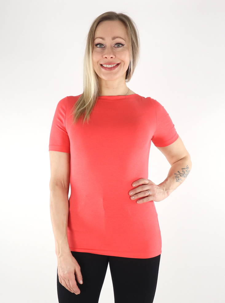 Vero Moda Panda naisten t-paita koralli - Naisten T-paidat - 135031 - 1