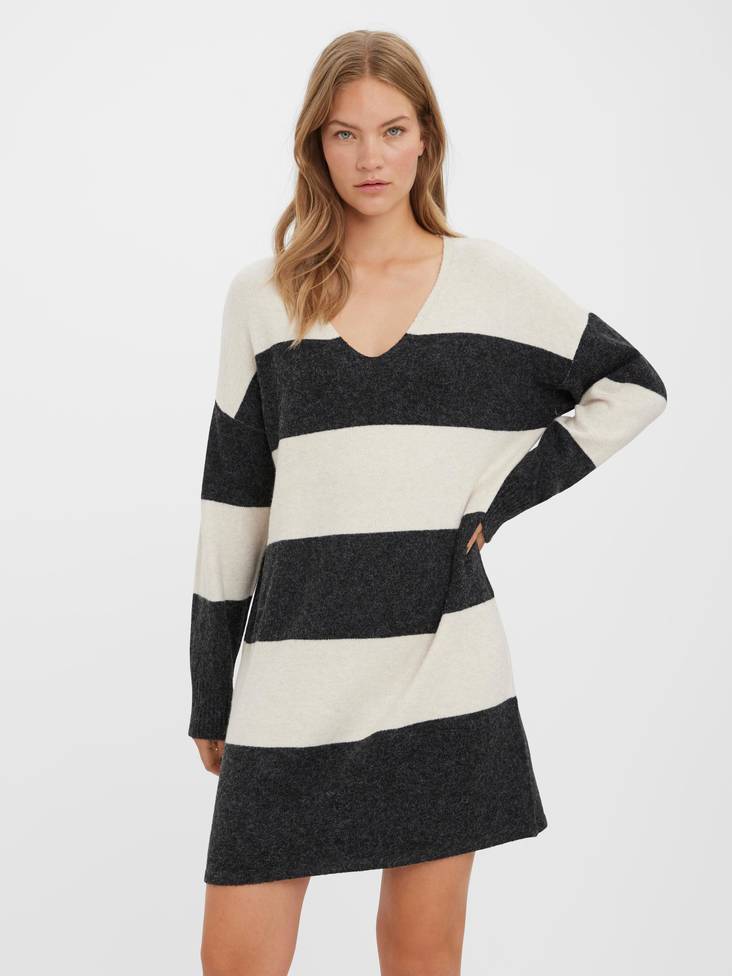 Vero Moda naisten neulemekko Doffy musta/melange w - Naisten neuleet - 132711 - 1