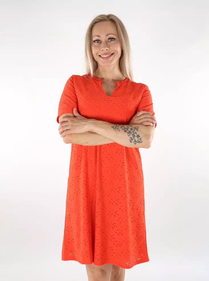 Only mekko Smilla Life oranssi - Mekot ja tunikat - 136381 - 1