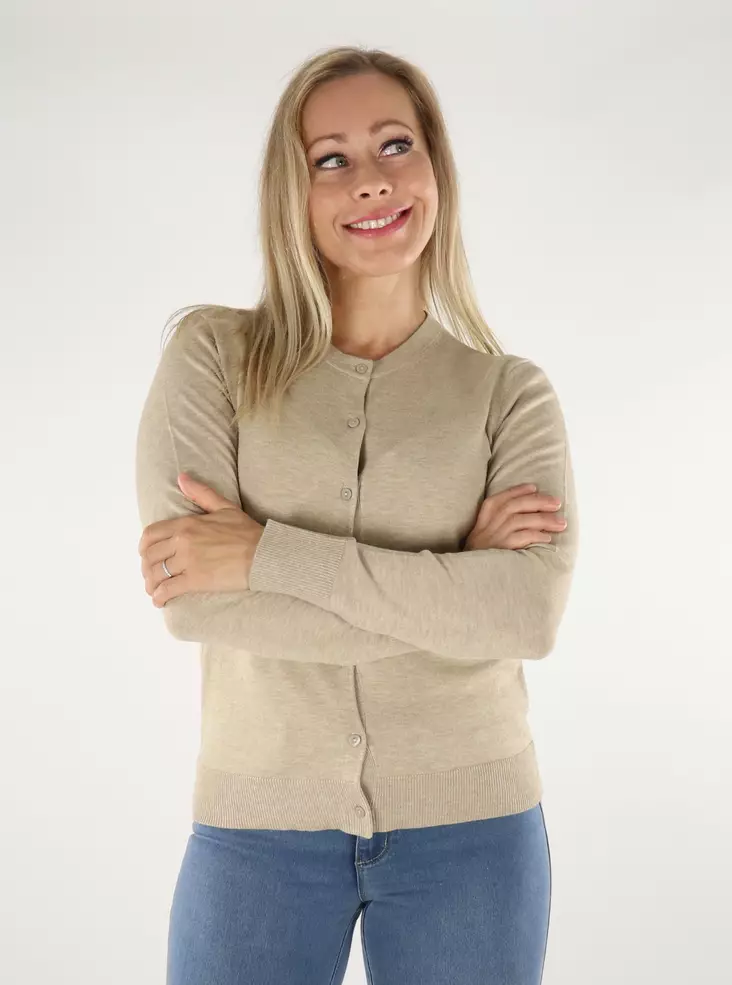 JJXX naisten Neuletakki Ophelia beige - Naisten neuleet - 136611 - 1