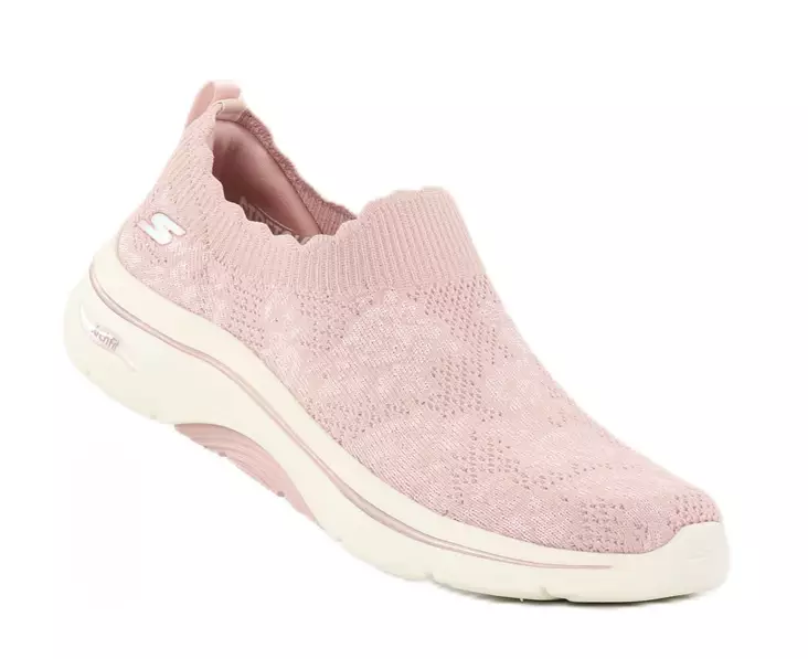 Skechers naisten tennarit 125329/MVE GO WALK ARCH FIT 2.0 - ROSA LINDA vaaleanpunainen - Skechers tennarit - 138401 - 1
