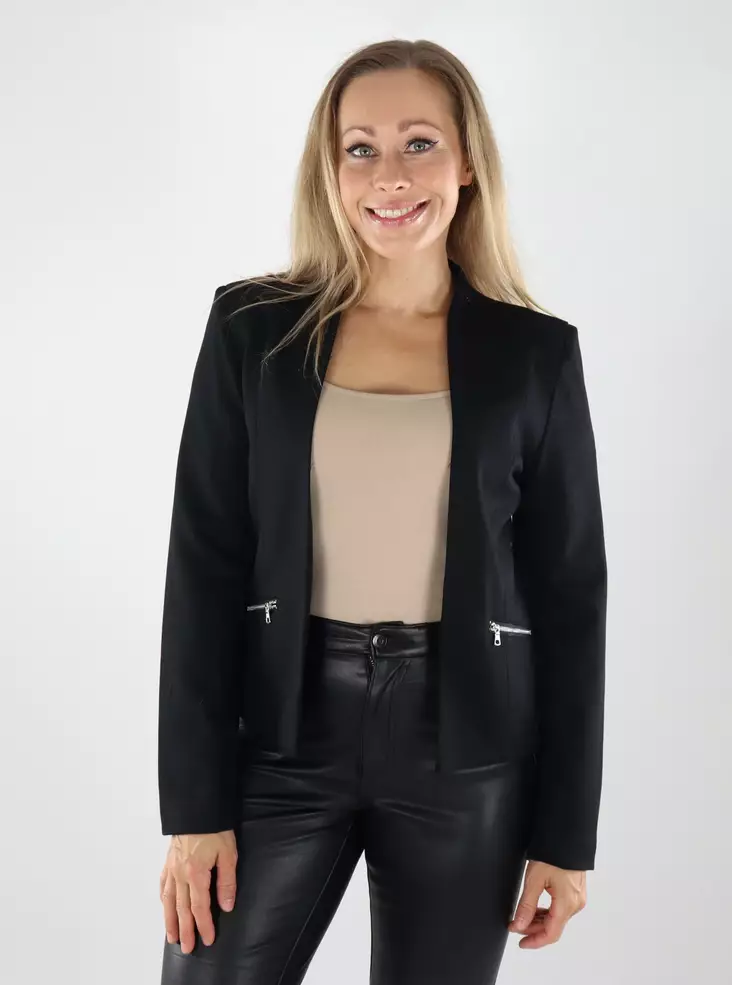 Only naisten bleiseri Paige Zip musta - Naisten jakut - 139051 - 1