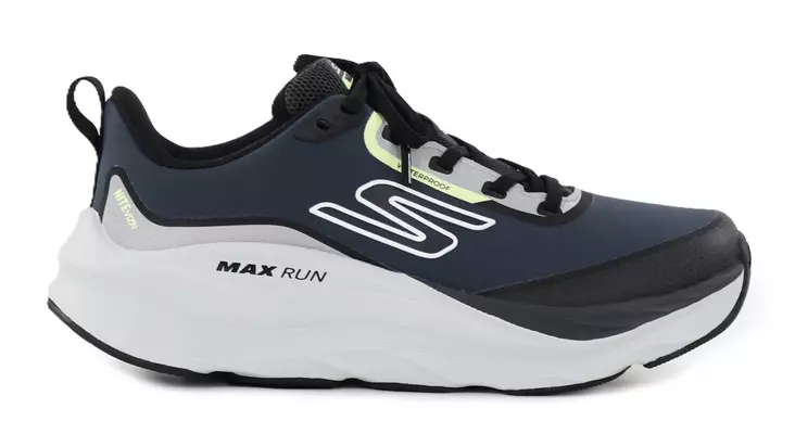 Skechers naisten vedenpitävät juoksukengät 129203/CCBK MAX RUN - VORTEZA harmaa/musta - Skechers tennarit - 139661 - 1