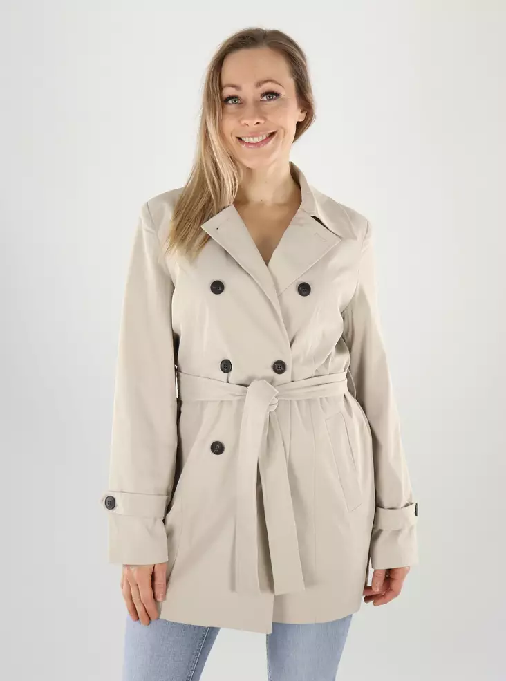 Vero Moda naisten trenssitakki Chelsea trench oatmeal - Lätta jackor för damer - 141041 - 1
