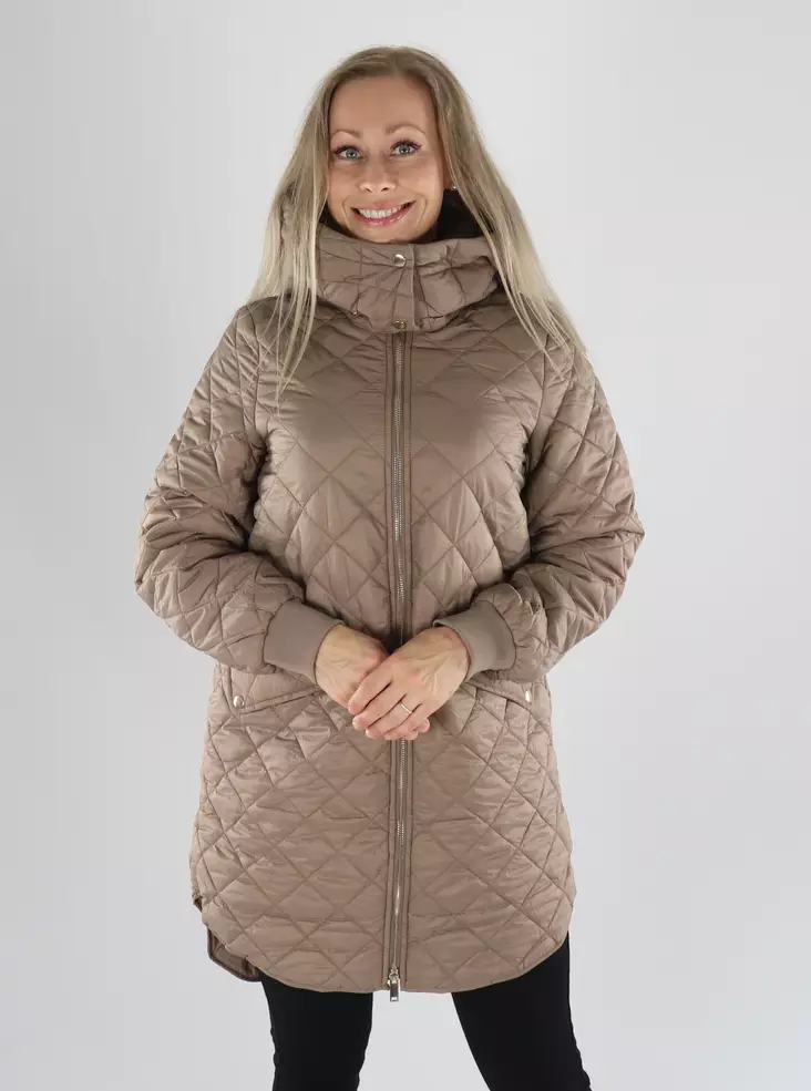 Vero Moda naisten kevyttoppatakki Hayle mia vaaleanruskea - Naisten kevyttoppatakit - 141441 - 1
