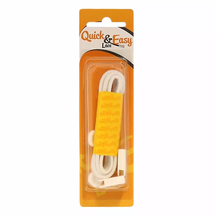 Quick&Easy pikalukkonauha 90cm valkoinen - Skötselprodukter - 142381 - 1