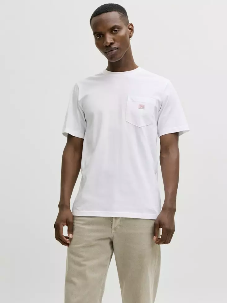 Jack&Jones miesten puuvillainen T-Paita Blucaleb - T-shirts för herrar - 141491 - 1