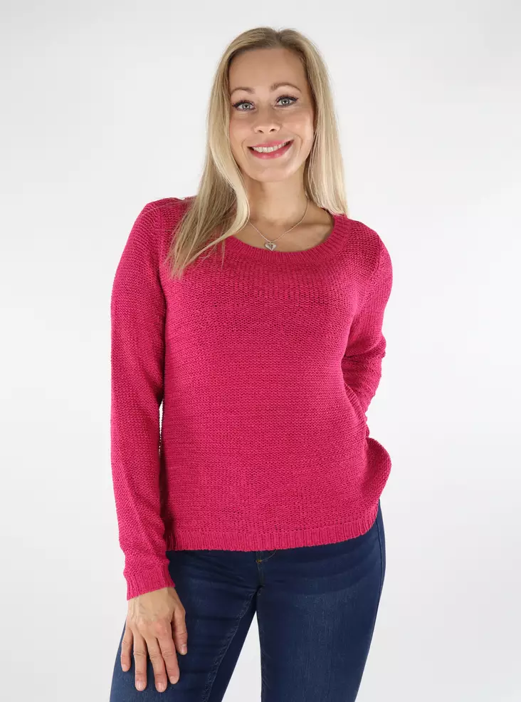 Only naisten neule Geena xo pinkki - Naisten neuleet - 136661 - 1