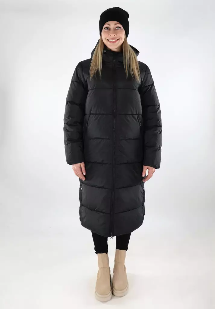 Only naisten pitkä talvitakki Montana Long musta - Naisten talvitakit - 137351 - 1